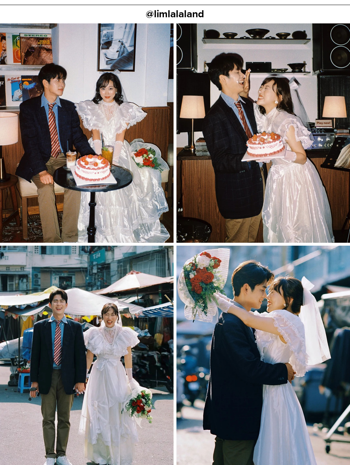 임라라 인스타그램 속 웨딩 스냅